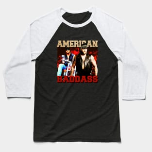 WWE - American Baddass Baseball T-Shirt